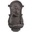 John Timberland Outdoor Wall Water Fountain 33" High 2 Tiered Ornate for Yard Garden Patio Deck Home John Timberland Outdoor Wall Water Fountain 33" High 2 Tiered Ornate for Yard Garden Patio Deck Home