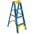 4 ft Fiberglass Step Ladder with 250 lb. Load Capacity