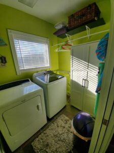 HomeVisions Soft White Storage Cabinet