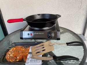 Cuisinart CB-30P1 Cast-Iron Single Burner, Stainless Steel