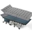 ShangQuan WuLiu Folding Camping Cots for Adults Heavy Duty cot with Carry Bag Portable Sleeping Bed for Traveling