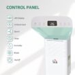 Homcom 21 Pints per Day Console Dehumidifier for Rooms up to 129 Square Feet Sq. Ft.