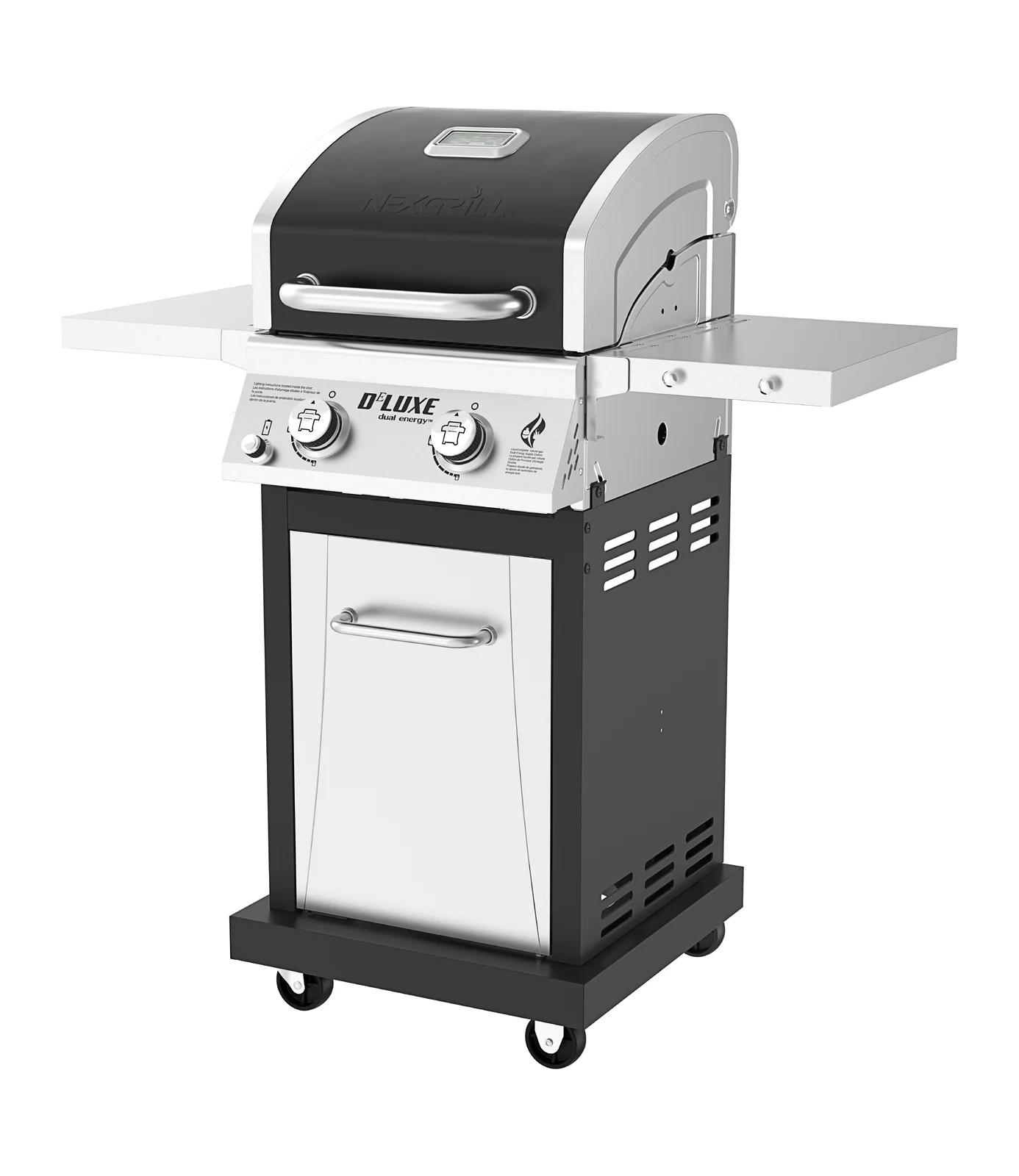 Nexgrill Deluxe 2-Burner Grill: Foldable Side Shelves & 28000 BTUs for Compact Grilling Nexgrill Deluxe 2-Burner Grill: Foldable Side Shelves & 28000 BTUs for Compact Grilling - Image 18