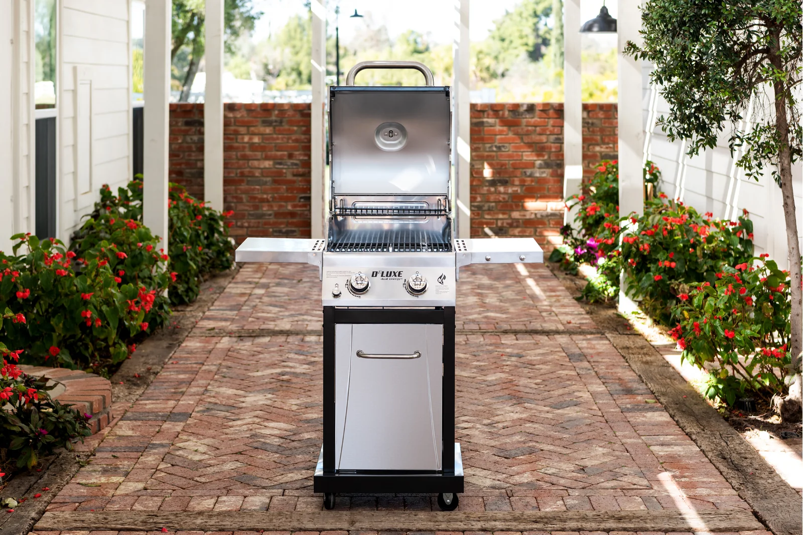 Nexgrill Deluxe 2-Burner Grill: Foldable Side Shelves & 28000 BTUs for Compact Grilling Nexgrill Deluxe 2-Burner Grill: Foldable Side Shelves & 28000 BTUs for Compact Grilling - Image 16