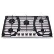 Trifecte 30" Gas 5 Burner Cooktop with Dual Size Power Burner