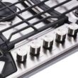 Trifecte 30" Gas 5 Burner Cooktop with Dual Size Power Burner