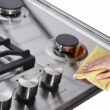 Trifecte 30" Gas 5 Burner Cooktop with Dual Size Power Burner