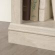 SAUDER 69.76 in. Chestnut Wood 5-shelf Standard Bookcase with Adjustable Shelves