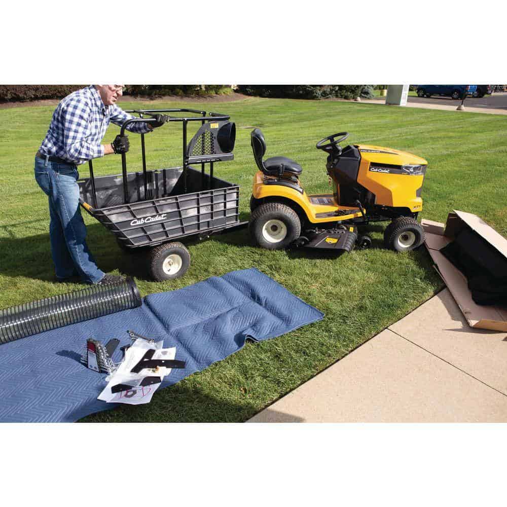 Cub Cadet 19A30044100 50 in. and 54 in. Leaf Collection System Compatible with XT1 and XT2 Enduro Series Lawn Tractors (Cart Sold Separately) Cub Cadet 19A30044100 50 in. and 54 in. Leaf Collection System Compatible with XT1 and XT2 Enduro Series Lawn Tractors (Cart Sold Separately) - Image 6