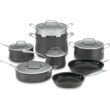 Cuisinart 13 Pieces Hard-Anodized Aluminum Non Stick Cookware Set