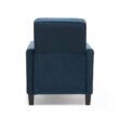 Noble House Darvis 27 in. Dark Blue Club Chair Recliner