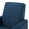 Noble House Darvis 27 in. Dark Blue Club Chair Recliner
