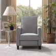 MAYKOOSH Recliner Chair, Gray, Linen