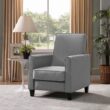 MAYKOOSH Recliner Chair, Gray, Linen