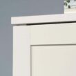 HomeVisions Soft White Storage Cabinet