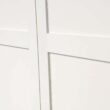 HomeVisions Soft White Storage Cabinet