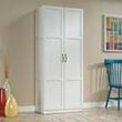 HomeVisions Soft White Storage Cabinet