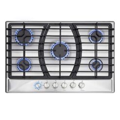 Trifecte 30" Gas 5 Burner Cooktop with Dual Size Power Burner