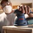 Bosch 120-Volt 2.5-Amp Corded Variable Speed Random Orbital Sander with Dust Management