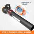 WORX 600-CFM 110-MPH Corded Electric Handheld Leaf Blower