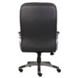Boss High Back Executive Chair with Pewter Finished Base