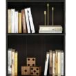 FURINNO JAYA Simply Home 5-Shelf Bookcase, 5-Tier, Espresso