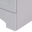 Diamond NOW Cassidy 36-in Pearl Gray Single Sink Bathroom Vanity with White Cultured Marble Top