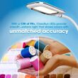 OttLite LED Desk Lamp with Wireless Charging, Prevention Series - White
