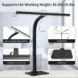 EppieBasic Led Desk Lamp, Architect Desk Lamps for Home Office - Black