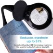 OttLite LED Desk Lamp with Adjustable Magnifier, Prevention Series - Designed to Reduce Eyestrain