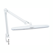 Bemelux Task Lamp with Clamp, Bright 117PCS LEDs, 23 Inch Lamp Head Work Lamp(White)