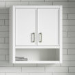 KOHLER Winnow 24-in W x 28-in H x 10-in D White Soft Close Bathroom Wall Cabinet
