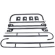 Kojem Universal Kayak Lumber Rack 1000 LBS Adjustable Truck Bed Rack Contractors Ladder Pickup Side Bar Long Cab Over-Cab