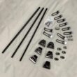 Vantech Heavy Duty 3 Bar Ladder Roof Rack Fits Nissan NV Cargo Van High Roof