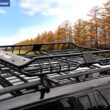 Tyger Auto TG-RK1B942B Heavy Duty Roof Mounted Cargo Basket Rack | L57.5" x W41.7" x H6.3"