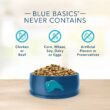 Blue Buffalo Blue Basics Skin & Stomach Care Natural Adult Salmon & Potato Dry Dog Food, 24 lbs.