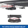 Tyger Auto TG-RK1B942B Heavy Duty Roof Mounted Cargo Basket Rack | L57.5" x W41.7" x H6.3"