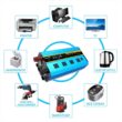 LVYUAN 3000 Watts Pure Sine Wave Power Inverter DC 12V to AC 110V 120V Converter 4USB 4AC LCD Remote Control