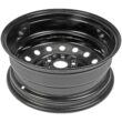 Dorman 939-152 Steel 16" Wheel Rim 16 x 6.5-inch 5-Lug Black, for Specific Chevrolet Models