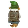 Design Toscano QM2806500 Ziggy, The Fishing Gnome Indoor/Outdoor Garden Sitter Statue, Full Color Finish