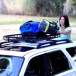 CargoLoc Rooftop Cargo Baskets / Net 32531 44" x 34" x 4.5" Steel Cargo Basket - 150 lbs