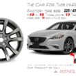 19" 19x7.5" Automotive Rim New Single Wheel for Mazda 6 2014 - 2017 Dark Hyper Silver OEM Quality Replacement