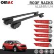 Roof Rail Rack Cross Bars Alu Luggage Carrier For Mini Countryman 2011-2016