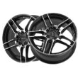 Motiv 18x7.5 5X108 434MB Matic Black Wheel Rim