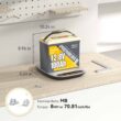Power Queen 12V 100Ah Mini LiFePO4 Lithium Battery Deep Cycle 1280Wh BMS for Camper Boat Marine
