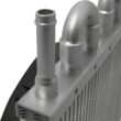 Mishimoto - MMOC-F Heavy Duty Transmission Cooler W/Electric Fan, Silver, 12.8 x 3.4 x 7.5 inches