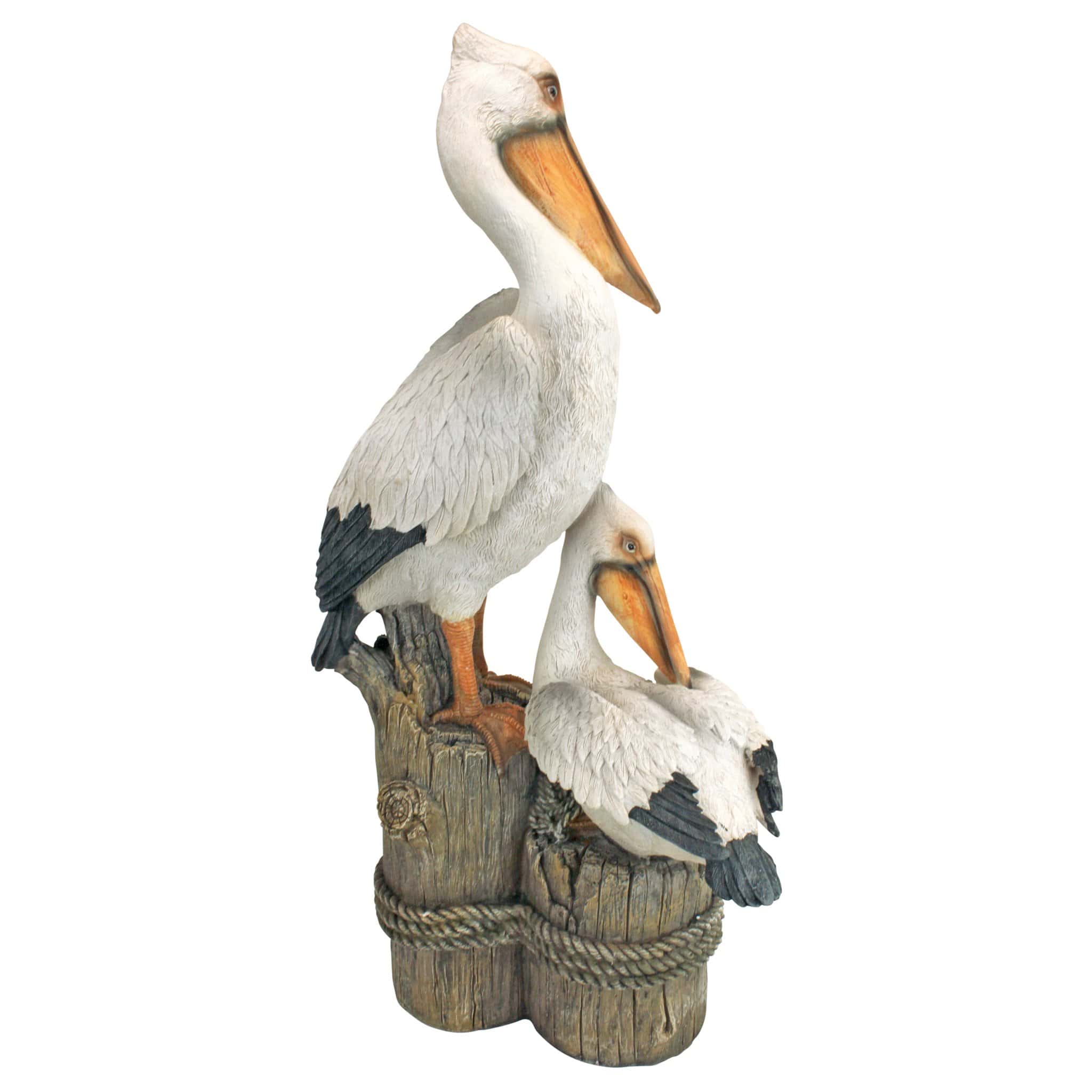Design Toscano QL56458 Coastal Decor Ocean's Perch Pelicans Garden Bird Statue Design Toscano QL56458 Coastal Decor Ocean's Perch Pelicans Garden Bird Statue - Image 6
