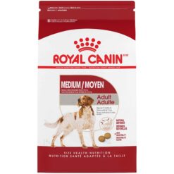 Royal Canin Medium Breed Adult Dry Dog Food, 30 lb bag