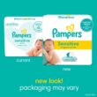 Pampers Sensitive Water Based Baby Diaper Wipes, 8 Pop-Top Packs with 4 Refill Packs for Dispenser Tub, 864 Total Wipes (Packaging May Vary)