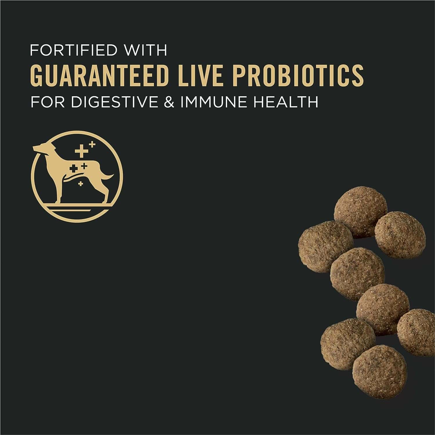 Purina Pro Plan Specialized Sensitive Skin & Stomach With Probiotics Large Breed Dry Dog Food, 35 lbs. Purina Pro Plan Specialized Sensitive Skin & Stomach With Probiotics Large Breed Dry Dog Food, 35 lbs. - Image 4